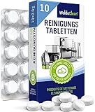 Reinigungstabletten 10x 2g für Kaffeevollautomat - entfernt und beseitigt Verschmutzungen