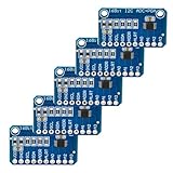 ADS ADC 1115 Modul - (16-Bit) 4 Kanal Analog-Digital-Wandler für Arduino & Raspberry Pi - Entwicklungsplatinenmodul (5 Stück)