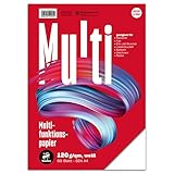 Staufen Style Multifunktionspapier - DIN A4, 50 Blatt, Farbe: weiß, 120g/m² Qualitätspapier, 1 Stück