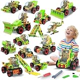 MOONTOY 14 Modelle Konstruktionsspielzeug ab 4 5 6 7 8 9 Jahr,Kreatives Lernspielzeug Bauspielzeug im 218 Teile Bauen Kinder ab 5,Bausteine STEM Baukasten Spielzeug Geschenk für Jungen Mädchen