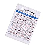 QUMIIRITY 1stk Gitarren-trainingsakkord Akkord-poster Gitarren-akkord- -übungstabelle Übungstabelle Für Bassgitarren-akkorde Grifftabelle Gitarre Spektrum Der Gitarrenakkorde