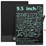 Czemo LCD-schreibtafel 9.5 Zoll, Mini LCD-Schreibtafeln Erwachsene, Tragbar Digitale Tafel Schreibtablett Zaubertafel für Büro, Memo, Notizbuch, Agenda, Skizzen, Einfarbig