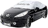 PEARL Autogarage: Premium Auto-Halbgarage für Kompaktklasse, 290 x 140 x 45 cm (Halbgarage Seat Ibiza)