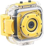 Somikon Helmkamera Kinder: Kinder-HD-Actioncam mit Unterwasser-Gehäuse & 6 virtuellen Foto-Rahmen (Action Cam Kinder, Kinderkamera Unterwasser, Spielzeug außen)