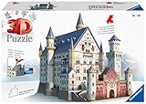 Ravensburger 3D Puzzle 12573 - Schloss Neuschwanstein - 216 Teile - Für alle Märchenschloss Fans ab 10 Jahren, Yellow