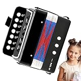 mit Musik – mit Spielzeugknopf, Instrument für Kinder, tragbar, 7 Tasten, kleines für Anfänger, und Mädchen ab 3 Jahren, Geschenk zum Jahrestag