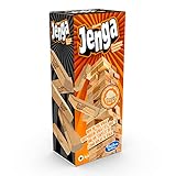 Hasbro Gaming Jenga Classic, beliebtes Geschicklichkeitsspiel für Kinder ab 6 Jahren und bis 2 Spieler – originelles Familien-Spiel – Ostergeschenk für Kinder