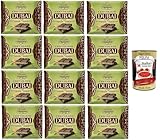 Crispo Dubai Style Schokoladentafel Milchschokolade mit Pistaziencreme & Kadayif-Füllung – Orientalischer Luxus in jeder Tafel+ Italian Gourmet polpa 400g