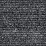 Teppichfliesen 30x30cm Teppichfliesen Selbstklebend - 10 Stück Set - 0.9m² - Teppichboden, Teppich Fliesen mit Rückendeckung, Strapazierfähiger Teppich Bodenbelag für Wohnung, Büro, Gewerbe,Dunkelgrau