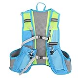 SALUTUYA Trinkrucksack, Polyester, hohe Kapazität, langlebig, Ultraleicht, Radfahren, Wasserbeutel, porös, zum Wandern, Marathon, Laufen, zum Camping, Radfahren für Mann und Frau