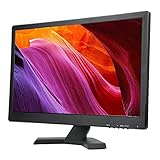 aqxreight 21,5in LED mit HD -Farbbildschirm für Vielseitige Verwendung mit VGA und Eingaben Ideal für Familienunterhaltung (EU-Stecker)