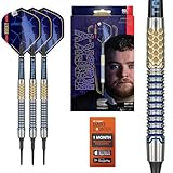 Target Darts Josh Rock Gen 1 Softdarts, 90% Tungsten Darts, Generation 1, 20G | Pixel Softdarts Set, Player Edition Darts mit schwarzen elektronischen Softdarts-Spitzen