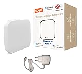 Tuya ZigBee 3.0 Gateway mit Bluetooth | Verbindung zum Internet via WLAN | Smart Home Hub für Zigbee & BLE Geräte