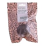Natürlicher Konjac Schwamm – für sanfte Reinigung und Peeling gegen unreine Haut – mit Aktivkohle – Australian Bodycare