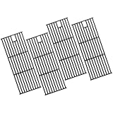 Grillroste aus Gusseisen für Bull, die meisten Modelle, 48,9 x 19,1 cm, OEM 16517, Outlaw 26038, 26039, Steer Premium 69008, 69009, Lonestar Select 87048, 87049, 7 Brenner Premium 18248, 18249, Set