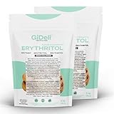 GiDeli Erythrit 10kg kalorienfreier Kristallzucker lebensmittel Ersatz als Vegane & zahnfreundliche Zucker Alternative