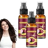 WoQtreFly Redgro Onion Hair Nutrition Spray, Haaröl mit roten Zwiebeln für das Nachwachsen der Haare und Haarausfall
