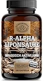 Alpha Liponsäure 300mg - WICHTIG: R Alpha Liponsäure Hochdosiert +körpereigene Form für Optimale Bioverfügbarkeit - ALA Kapseln - R Alpha Liponsäure I Laborgeprüft DE SCHEUNENGUT®