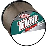 Berkley Trilene Big Game Monofile Angelschnur, 17LB | 7,7kg, 1000m, Braun