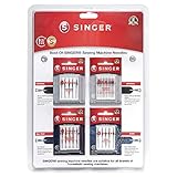 Singer Best-Of Nähmaschinennadel-Set (4 Blister/ 25 Nadeln)