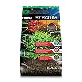 Fluval Stratum, Bodengrund fuer Aquarien, fuer Pflanzen und Garnelen, 8kg