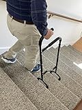Rock Steady Cane Treppensteighilfe für Treppensteiger ermöglicht es Ihnen, Treppen einfach und mit weniger Schmerzen hinauf und hinunter zu gehen. Perfekter Schritthelfer für Menschen mit schmerzenden