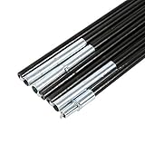 2 Sätze 7, Fiberglasstange Doppelzelt Ameristep Doghouse Blind Sections Outdoor Camping Sectional Zeltstangen Pole Support Frames Kit