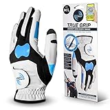 ME AND MY GOLF True Grip Trainingshandschuh — Perfekter Halt bei jedem Schlag — Größe M/L, Weiß