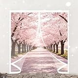 Wärmeschutzvorhang 190 x 145 cm Gegen Kälte Und Hitze, Selbstschließend, Wasserdicht, Winddicht, Wärmeisolierend Kälteschutzvorhang für Balkon Terrassen Kellertür, A