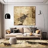 AKCILA Super Rose, Braun, Beige Dreiecke Teppich Wohnzimmer 80x150 cm, Teppiche Gegend, The Carpet Living Room, Bedroom Rug, Moderne Tepich, Carpets, Rugs for Living Room, Kurzflor