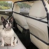Snagle Paw Hundegitter Auto,127cm Breit Kofferraum Trenngitter für 2 und 3 Reihe Reihen Sitze & Laderaum,Rücksitz Hundenetz Auto,Trenngitter Kofferraum mit Durchsichtigem Maschennetz für LKW, SUV