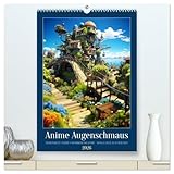 Anime Augenschmaus (hochwertiger Premium Wandkalender 2026 DIN A2 hoch), Kunstdruck in Hochglanz