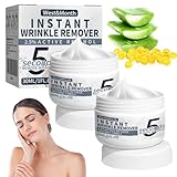 2 Pcs Lifting Firming Anti-Aging 30ml Lifting Creme mit Soforteffekt, Antifaltencreme Falten Soforteffekt Instant Face Tightener Cream Faltencreme Instant Faltenentferner