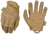 Mechanix Wear: Taktische Specialty Vent-Taktikhandschuhe, berührungsempfindlich, hohe Fingerfertigkeit, Handschuhe für Airsoft, Paintball und Feldarbeit, Arbeitshandschuhe für Männer (Braun, Medium)
