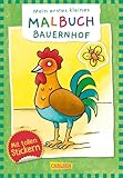 Mein erstes kleines Malbuch: Bauernhof: Mit tollen Stickern