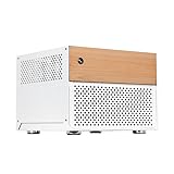 DIY Micro-ATX NAS Gehäuse, Treasure v1.2 mATX Netzwerk Attached Storage Computer Case, 4 6 8 Bay Cube MicroATX NAS Server Chassis, Magnetische Vordertür, Doppelkammer