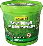 7,5 Kg Rasendünger mit Unkrautvernichter Gartenkrone