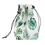 KIMISS Draw -String -Kamera Beutelkameras Multifunktional Tragbares Wasserdurchbrennungsbeutel mit Großer Kapazität Elektronik/Kamera & Foto/Taschen & Koffer/Kamerafälle (Grüne Blätter)