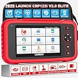 LAUNCH CRP123i V2.0 obd2 diagnosegerät 4 System-Codeleser ENG/ABS/SRS/at Auto für alle Fahrzeuge,7 Rückstellservice (Öl,SAS,Bremse,BMS,ABS.DPF,Drosselklappe) zurücksetzen, 2025 Modell