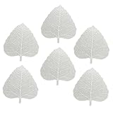 UKCOCO 6Stücke Teesieb Blattförmiger Tee Infuser für Teeliebhaber Teefilter für Schwarzen Grünen und Kräutertee