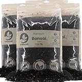 Sybotanica Bonsai-Erde 20 L – Premium Coco Blumenerde für Bonsai, Torffrei & 180 Tage Bio-Dünger – Für Zimmerpflanzen-Liebhaber