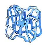 Clipless Pedal-Plattform-Adapter, Aluminiumlegierung, Fahrrad-Pedal-Adapter, Klickpedal-Plattform-Adapter