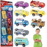 Cars Spielzeug Geschenkset, 8 Stück Kleine Spielzeugautos Mini Auto Set Wheels Autos Mini Cast Car Spielzeugautos Set Spielzeug Autos 3 4 5 6 7 Jahren Kinderspielzeug Fahrzeuge Pull Back Geschenk