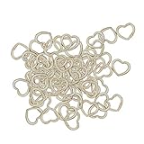 B Baosity 50x Hohl Geschnittene Hölzerne Holzscheiben Basteln Hochzeitstischstreuung