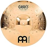 Meinl Cymbals Classics Custom Extreme Metal Ride — 20 Zoll (Video) Schlagzeug Becken (50,80cm) B12 Bronze, Brilliantes Finish (CC20EMR-B)