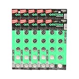 PATONA Premium 100x CR2032 Lithium Batterien 3V 240mAh, Knopfzellen, Nicht wiederaufladbar, 10x10er Blister – für Fernbedienungen, Autoschlüssel, Uhren, Thermometer, Waagen, LED