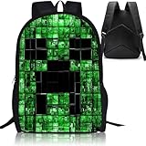 Spiele Kinderrucksäcke,3D-Design Schulrucksack,Wasserdichte Modeaccessoire Rucksack,Schulrucksack Jungen Mädchen Teenager,Leichter Kleinkindrucksack für Jungen und Mädchen, Unisex 3-8 Jahre