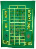 Weiblespiele 320564 - Roulette Spielplan 130 x 90 cm, ['Rot', 'Schwarz']