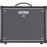 BOSS Katana-50 Gen 3 Gitarrenverstärker, Kompakter 50 Watt Combo-Verstärker, 12‘‘-Custom-Lautsprecher, Weiterentwickelter Tube-Logic-Sound, 12 Verstärkercharakter, Integrierte BOSS Effekte