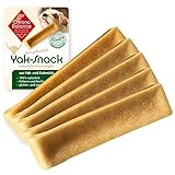 ChronoBalance® Kaukäse (5XXL) Hartkäse Kausnack für Hunde, Käse-Kauknochen, glutenfrei, getreidefrei, Kaustangen für kleine Hunde und große Hunde, Hundeknochen zur Zahnpflege, Stressabbau